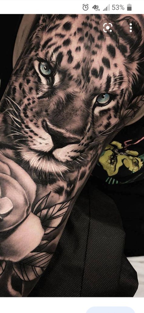 Jaguar Hip Tattoo, Snow Leopard Tattoo Women, Big Cat Tattoo For Women, Snow Leopard Tattoo, Leopard Tattoo, Big Cat Tattoo, Jaguar Tattoo, Tattoo 2024, Thigh Tat