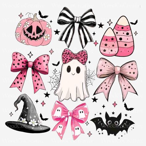 Fireworks Clipart, Girly Halloween, Bat Svg, New Year Clipart, Coquette Halloween, Rose Png, Halloween Pink, Hat Png, Witch Design