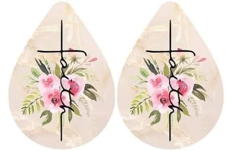 Sublimation Earring Designs Free, Svg Earrings, Diy Earrings Materials, Happy Crafts, Sublimation Earrings, Cricut Earrings, Earring Template, Cricket Ideas, Diy Leather Earrings