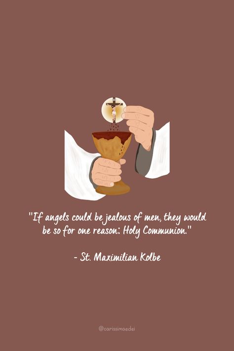 Maximilian Kolbe Quotes, Latin Catholic Quotes, Catholic Quotes Inspirational, Catholic Confession, Pretty Church, St Maximilian Kolbe, Maximilian Kolbe, Catholic Communion, St Maximilian