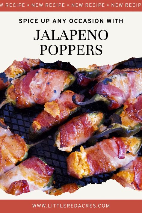 Tips, tricks, and creative variations for making the perfect Jalapeno Poppers. Perfect for game days, potlucks, and any occasion! Smoked Jalapeno Poppers, Bear Diet, Jalapeno Poppers Recipe, Homestead Recipes, Smoked Jalapeno, Jalapeno Popper Recipes, Cheesy Appetizer, Poppers Recipe, Hearty Stews