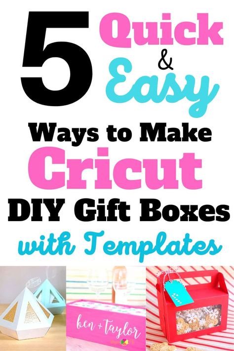 Looking for creative ways to use cricut box templates? I’ll walk you through crafting gift boxes, wine boxes, and more. Cricut Packaging Ideas, Cricut Boxes, Diy Gift Boxes, Cricut Templates, Slide Box, Wine Boxes, Shower Box, Box Templates, Organize Craft Supplies