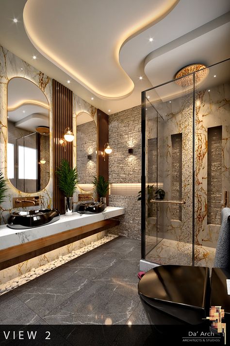 Luxury Washroom Design, Modern Washroom Design, Luxury Bathroom Master, Bathrooms Luxury, Luxury Toilet, Modern Luxury Bathroom, Bathroom Decor Luxury, Washroom Design, Bad Inspiration