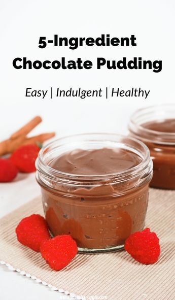 Healthy Chocolate Pudding Recipe, Healthy Pudding Recipes, Avocado Tofu, Dairy Free Pudding, Pudding Healthy, Easy Chocolate Pudding, Healthy Chocolate Pudding, Vegan Chocolate Pudding, Chocolate Pudding Recipe