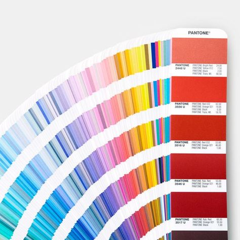 Pantone Black, Pantone Color Guide, Pantone Matching System, Pantone Colours, Pantone Color Chart, Painted Fan, Graphic Projects, Classic Card, Color Swatch