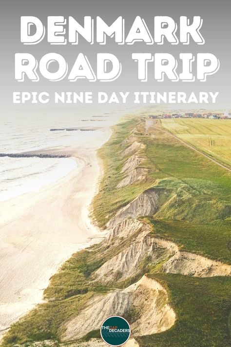 Denmark Roadtrip Map, Denmark Itinerary, Road Trip France, Road Trip Photography, European Road Trip, Road Trip Map, Road Trip Planner, Rv Road Trip, Denmark Travel