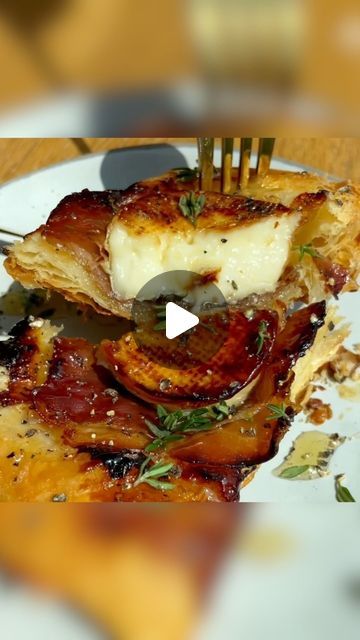 Food Network on Instagram: "Food Network's #2 Video of 2023 🌟 A twist on the viral upside-down puff pastry hack to rule them ALL ✨

Recipe link in bio for Prosciutto and Brie Upside-Down Pastries!

🎥: @saratane" 2023 Food, Puff Pastry Tart, Havarti, Instagram Food, Puff Pastry, Food Network, Recipe Box, Brie, Upside Down