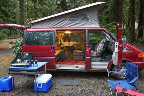 Eurovan Weekender, Vintage Vw Campervan, Vw Eurovan Camper, Westfalia Van, T4 California, Vw Kampeerwagens, Oregon Coast Camping, Eurovan Camper, Camping Vans