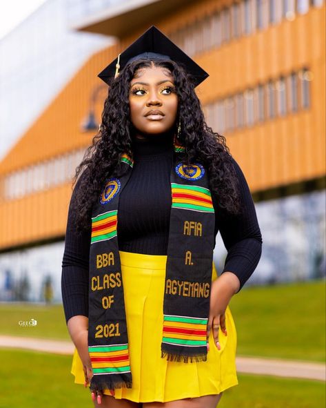 Customised handwoven kente sash for Kent state university graduation 2021 Graduation Sash Ideas, Kent State University, College Graduation Photoshoot, University Graduation, Outdoor Diy Projects, Graduation Photoshoot, College Graduation, Graduation Pictures, Hand Weaving