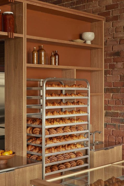 Via Porta Bakehouse by Studio Esteta | Eat Drink Design Awards Bread Bakery Aesthetic, Bread Boutique, Bread Station, Kitchen Color Ideas, Rich Interior, Tattoo Home, Inspiration Wall Art, Aesthetic Door, Door Aesthetic