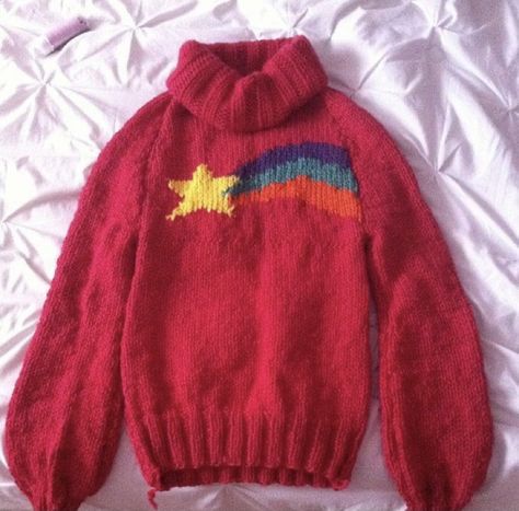 Mabel Pines Sweaters, Dr Mundo, Mabel Sweater, Crochet Fashion Patterns, Fun Crochet Projects, Diy Crochet Projects, Shooting Star, Dream Clothes, Crochet Fashion