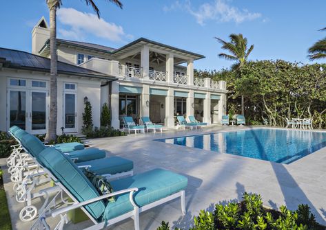 British West Indies Beachfront | Onshore Construction & Development | Jupiter FL West Indies House, British West Indies, Florida Homes, Jupiter Fl, West Indies, Florida Home, Custom Homes, Florida, Exterior