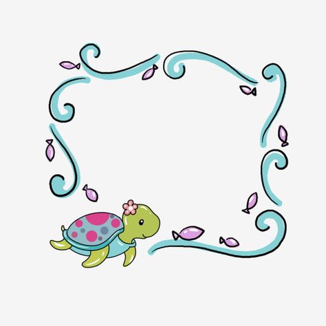 hand drawn animal border,creative turtle border,cute sea turtle,pink fish,beautiful border,cartoon border,fish,turtle,border,cute,cartoon,sea,beautiful,fish clipart,turtle clipart,border clipart,cute clipart,cartoon clipart,sea clipart,beautiful clipart,pink clipart Sea Borders Design, Fish Border Design, Cartoon Border Design, Beautiful Border Designs, Sea Frame, Beautiful Border Design, Border Drawing, Fish Beautiful, Turtle Png