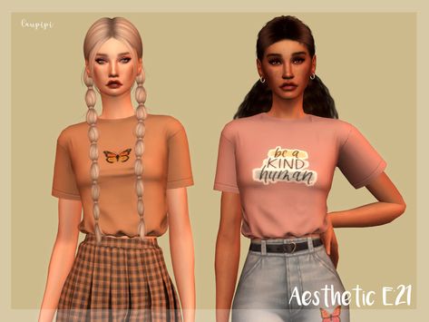 The Sims 4 Shirts, Ab Aesthetic, Sims 4 Shirts, Los Sims 4 Mods, 4 Aesthetic, Sims 4 Mm, Sims Four, Sims4 Clothes, Sims 4 Mods Clothes