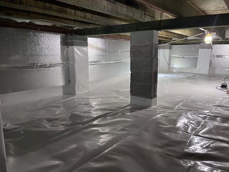 Crawl Space Cover, Diy Crawlspace, Crawl Space Vents, Crawl Space Repair, Crawl Space Encapsulation, Mold Prevention, Basement Windows, Spray Foam Insulation, Home Owners