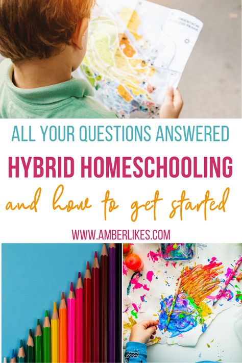 What is a homeschool hybrid program? What are the advantages of this type of education? Can you handle it as a parent? All of your questions answered! #homeschooling #homeschoollife #homeschoolmom #hybridhomeschooling #hybridhomeschool #homeschool Classical Homeschool, Types Of Education, Things To Do At Home, Homeschool Programs, Homeschool Kids, Homeschool Life, Parenting 101, Unschooling, Home Education