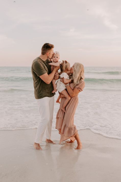 Sarasota, Florida Portrait Photographer | Beach Photoshoot | St. Pete Family Photographer | Sarasota Beach Photoshoot | Siesta Key Family Photographer | Lido Family Photographer | Family Photography | Beach Family Photos | Family Photo Outfit Inspiration | Posing Ideas Family Photos Fall Beach Family Pictures, Laguna Beach Family Photos, Family Photos Beach Fall, Family Of Four Beach Photos, Florida Beach Family Photos, Winter Beach Family Photos Outfits, Moody Beach Family Photos, Christmas Beach Family Photos Outfits, Family Christmas Beach Pictures