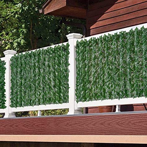 Fence Screen, Privacy Fence Screen, Artificial Hedges, Fence Screening, Vine Leaves, Privacy Fence, Leaf Decor, Fence Panels, Privacy Screen