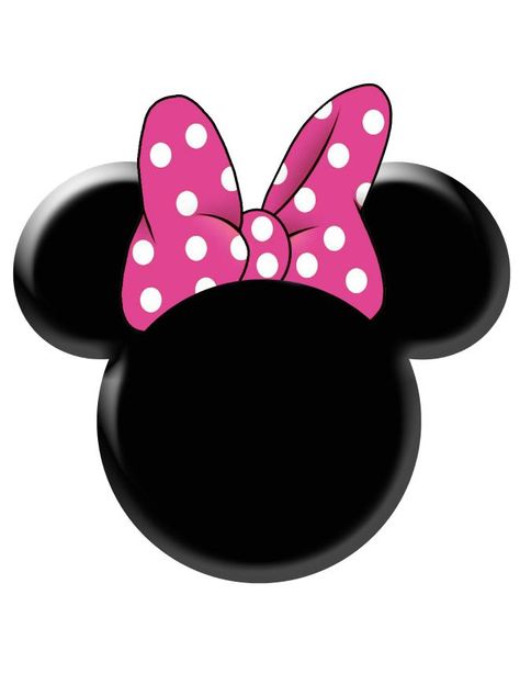 Pink Minnie Mouse Bow Template | Minnie Mouse Stencil Printable Minnie Mouse Outline, Minnie Mouse Template, Minnie Wallpaper, Minnie Mouse Purse, Minnie Mouse Images, Minnie Mouse Pictures, Minnie Mouse Theme, Minnie Bow, Minnie Mouse Bow