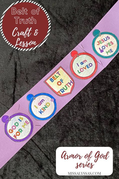 Belt Of Truth Craft Template, Armor Of God Belt Of Truth Craft, Belt Of Truth Printable, Belt Of Truth Lesson For Kids, Belt Of Truth Activity, Belt Of Truth Craft Printable, Belt Of Truth Craft Armor Of God, Armor Of God Crafts For Kids, Belt Of Truth Craft