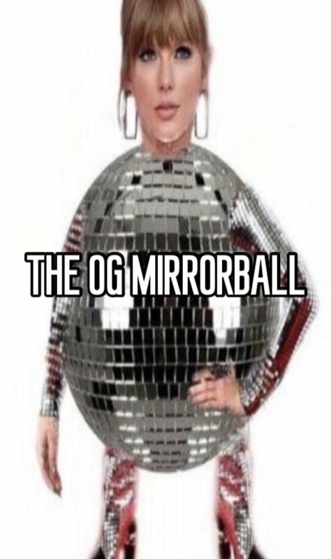 Taylor Swift Mirrorball, Taylor Swift Playlist, Taylor Swift Fotos, Photos Of Taylor Swift, Ball Aesthetic, Taylor Swift Shirts, Taylor Smith, Lol Memes, Taylor Swift Fearless