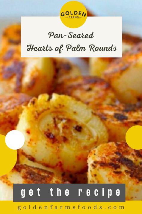 Hearts Of Palm Scallops, Marinated Hearts Of Palm, Hearts Of Palm Appetizers, Canned Hearts Of Palm Recipes, Heart Of Palm Recipes, Hearts Of Palm Recipes, Hearts Of Palm Salad, Keto Favorites, Vegan Shrimp