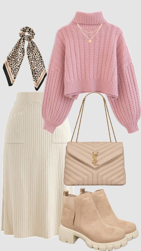 Modesty Outfits, Cute Modest Outfits, Everyday Fashion Outfits, Easy Trendy Outfits, Modest Fashion Outfits, Looks Chic, 가을 패션, Pink Outfit, Casual Style Outfits