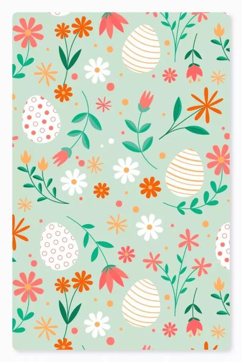 Flat Easter Pattern - MasterBundles Collage. Easter Backgrounds, Holiday Guide, App Covers, Easter Design, Easter Holidays, Holiday Gathering, Cool Wallpaper, Love Is All, Easter Egg