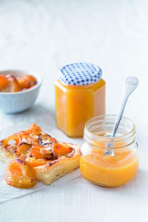 Our best recipes for jams, chutneys, and preserves - The Happy Foodie Apricot Curd, Instant Dessert, Dried Apricot, Pear Jam, Curd Recipe, Weekend Breakfast, Homemade Jam, Sweet Pastries, Dried Apricots