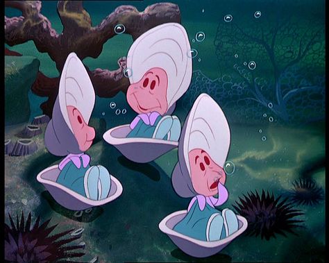 oysters-3 by little_oyster, via Flickr Baby Oyster, Alice In Wonderland Cartoon, Prince Tattoos, Alice In Wonderland 1951, Wonderland Tattoo, Mary Blair, Vintage Cartoons, Disney Sea, Film Disney