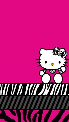 B/p Hello Kitty Wallpapers, Zebra Print Wallpaper, Gothic Boy, Hello Kitty Images, Thanksgiving Wallpaper, Kitty Images, Baby Wallpaper, Miss Kitty, Y2k Wallpaper