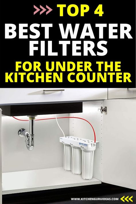 These under sink water filters are the best water purifiers money can buy. They are designed for both municipal and well water and perform outstandingly in both cases. Water Filter Faucet Kitchen Sinks, Under Sink Water Filtration System, Under Sink Water Purifier, Ro Water Purifier In Kitchen Cabinet, Built In Water Dispenser Cabinet, Water Filter In Kitchen Cabinet, Water Purifier In Modular Kitchen, Water Heater Diy, Water Purifier Design