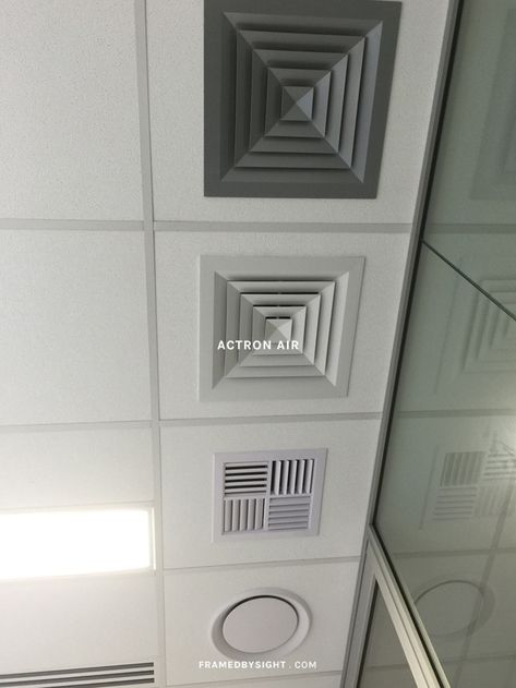 Eden Brae supplier: Actron Air – Framed By Sight Air Conditioning Vents Design, Central Ac Ceiling Design, Ac Duct Ceiling Design, Return Air Grill, Ceiling Air Conditioner, Air Conditioning Design, Hvac System Design, Air Conditioner Design, Outdoor Tile Patio