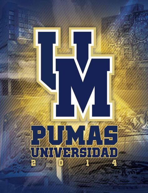 Anuario Pumas Universidad 2014 #anuario #pumas #unam #cu #football Mexican Art Painting, Club America, Alma Mater, Sports Bar, Ncaa Football, Arizona Logo, Mexico City, Wallpaper Iphone, Sport Team Logos