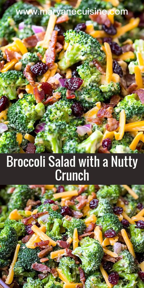 Sunflower seeds add a nutty crunch to this broccoli salad, making it both healthy and flavorful! Raw Broccoli Salad Recipes, Brocoli Christmas Salad, Broccoli Salad With Golden Raisins, Broccoli Waldorf Salad, Broccoli Salad Recipes Best, Classic Broccoli Salad, Easy Broccoli Salad Recipe, Best Broccoli Recipes, Sweet Broccoli Salad