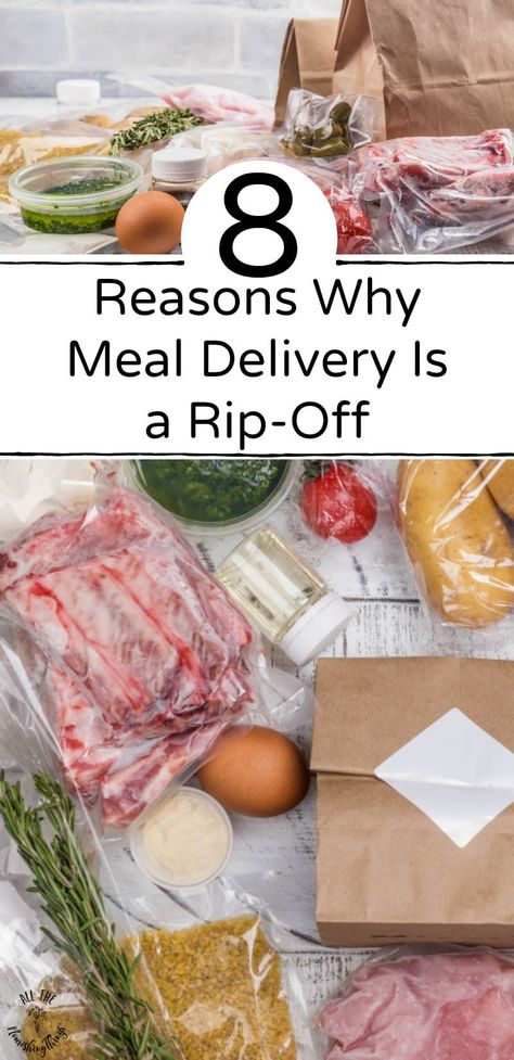 Are those fancy meal delivery services worth it? Will they really save time or money or help you eat healthier? Here are 8 reasons why meal delivery services are a rip-off, plus what you can do instead to save time and money on food! Smoothie Kits, Living Naturally, Organic Recipes Healthy, Fresh Smoothies, Healthy Meal Delivery Service, Healthy Groceries, Healthy Meals To Cook, Healthy Food Delivery, Meal Delivery Service