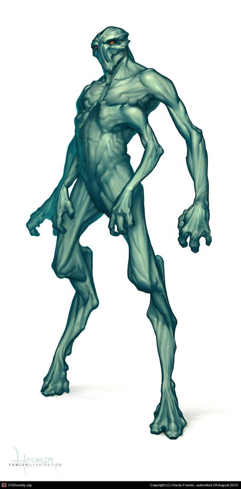 Hardy Fowler, Dnd Demons, Creature Reference, Creature Fantasy, Rpg Ideas, Humanoid Creatures, Arte Alien, Alien Character, Alien Concept