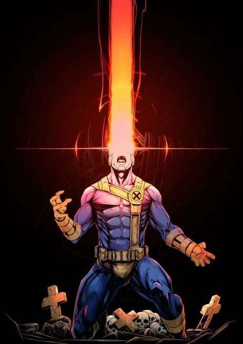 Xman Marvel, Cyclops X Men, Cyclops Marvel, Marvel Character Design, Xmen Art, Marvel Xmen, Marvel Superhero Posters, Marvel Comics Wallpaper, Dc Comics Artwork