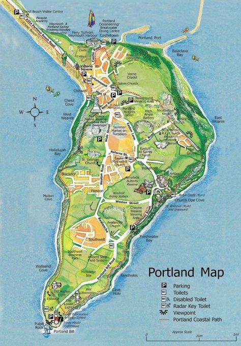 Weymouth Harbour, Portland Dorset, Portland Map, Weymouth Dorset, Cartoon Map, Army Rangers, Diving Center, Visitor Center, Days Out