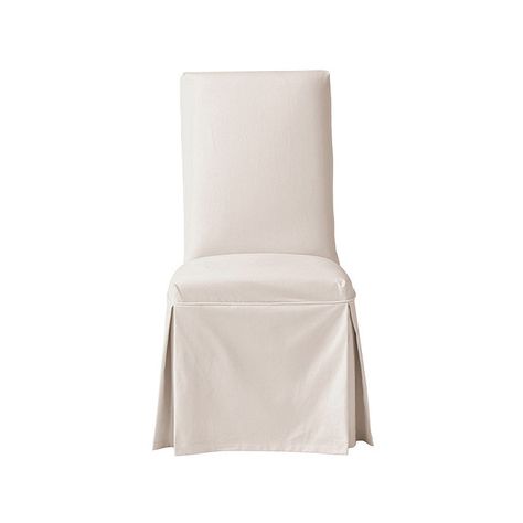 Parsons Chair Slipcover - Ballard Essential | Ballard Designs Slip Covers For Dining Chairs, Parsons Chair Slipcovers, Rent House, Slip Covers, Parsons Chair, Chair Slipcover, Chair Slipcovers, Sectional Slipcover, Armchair Slipcover