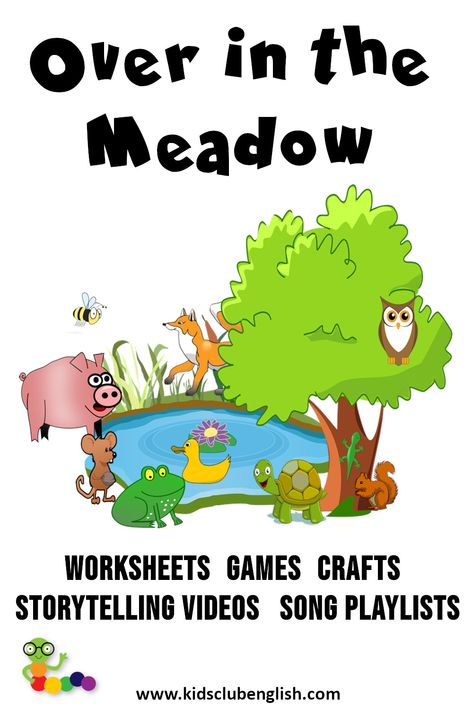 Over In The Meadow, Teach English, The Meadows, Kids Club, Business For Kids, Teaching English, Learn English, Cool Kids, Storytelling