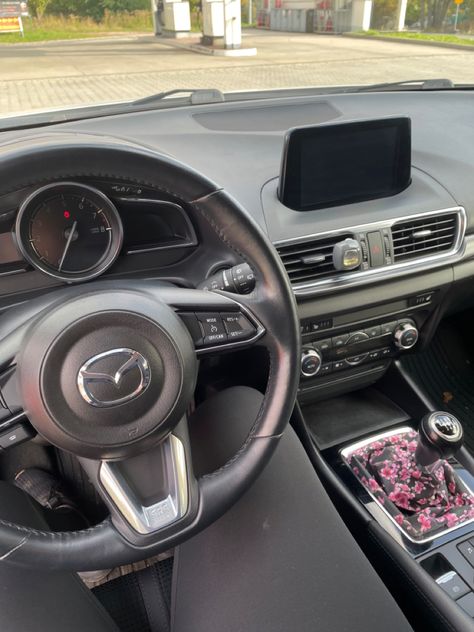 #mazda3 #mazda #carinspo #carinterior #carinteriordecoration Mazda Cx5 Interior, Mazda 3 Interior, Mazda Cx3, Mazda 3 Sedan, Car Facts, Inside Car, Mazda Cx5, Car Deco, Mazda Cars