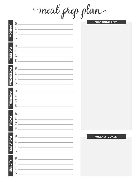 Meal Planning Chart, Meal Prep Plan, Meal Planning Printable Weekly, Meal Calendar, Meal Prep Planner, Meal Planner Printable Free, Meal Tracker, Whole 30 Meal Plan, Alphabet Board