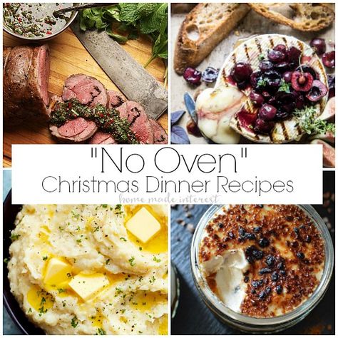 no oven and no bake Christmas dinner recipes that can be made outside the kitchen without using you oven. Christmas Dinner Ideas Air Fryer, Sous Vide Christmas Recipes, Christmas Dinner Air Fryer, Dinner And A Movie Christmas, Dinner Ideas No Oven, Steam Bake Oven Recipes, Bake Meals, Christmas Dinner Recipes, Christmas Diner