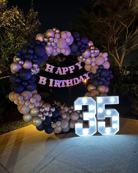 Happy 35th Birthday ! #balloons #balloondecor #custom #palmbeach #southflorida #events Happy 35th Birthday, 35th Birthday, Flower Phone Wallpaper, Birthday Balloons, Balloon Decorations, Galaxy Wallpaper, Phone Wallpaper, Balloons, Happy Birthday