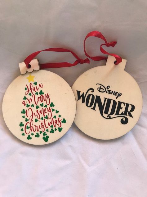 Disney Ornaments Diy, Disney Cruise Fish Extender Gifts, Disney Cruise Fish Extender, Fe Gifts, Disney Cruise Vacation, Disney Christmas Tree, Cruise Gifts, Christmas Cruises, Fish Extender Gifts