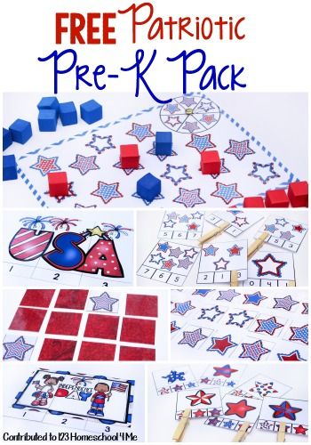 FREE Patriotic Worksheets for Toddler, Preschool and Kindergarten age. This preK pack is perfect for 4th of July, Memorial Day Presidents Day and more! 4th Of July Worksheets, July Worksheets, Patriotic Classroom, Patriotic Activities, Portfolio Kindergarten, 123 Homeschool 4 Me, America Theme, Thanksgiving Crafts Preschool, Worksheets For Preschool