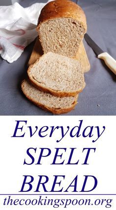 #spelt #bread #loaf Spelt Bread Recipe, Spelt Flour Recipes, Spelt Recipes, Spelt Bread, Medicine Tips, Diet Breakfast Recipes, Spelt Flour, Healthy Bread, Bread Loaf