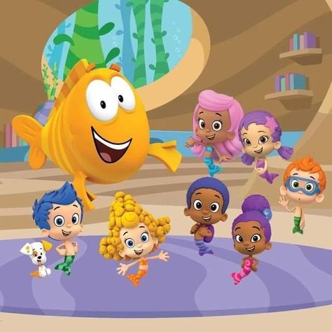 Bubble Guppies Characters, Snoopy Dance, Girls Room Design, Kids Tv Shows, Bubble Guppies, Nick Jr, Color Guard, So Funny