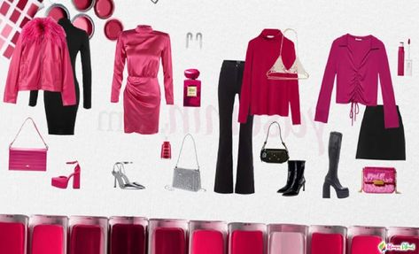 What is the color of 2023? How to combine with Viva Magenta color? Check more at https://www.womenabout.net/fashion/what-is-the-color-of-2023-how-to-combine-with-viva-magenta-color-25502.html Color Of 2023, Viva Magenta Color, Net Fashion, Viva Magenta, Magenta Color, Blush, Color